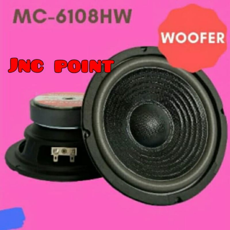 Speaker MARCOPOLO 6 inch MC 6108 HW MC6108 HW