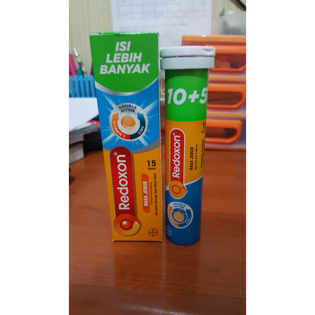 [Ready Stock & Siap Kirim] Redoxon vitamin C isi 15 REDOXON ISI 15 DOUBLE ACTION