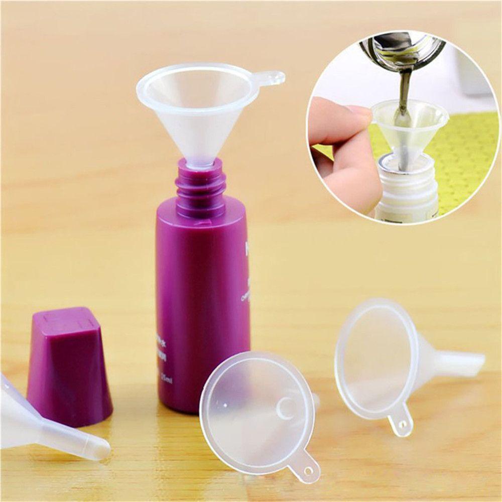 Populer5/10 Pcs Corong Mini Gadget Alat Bantu Plastik