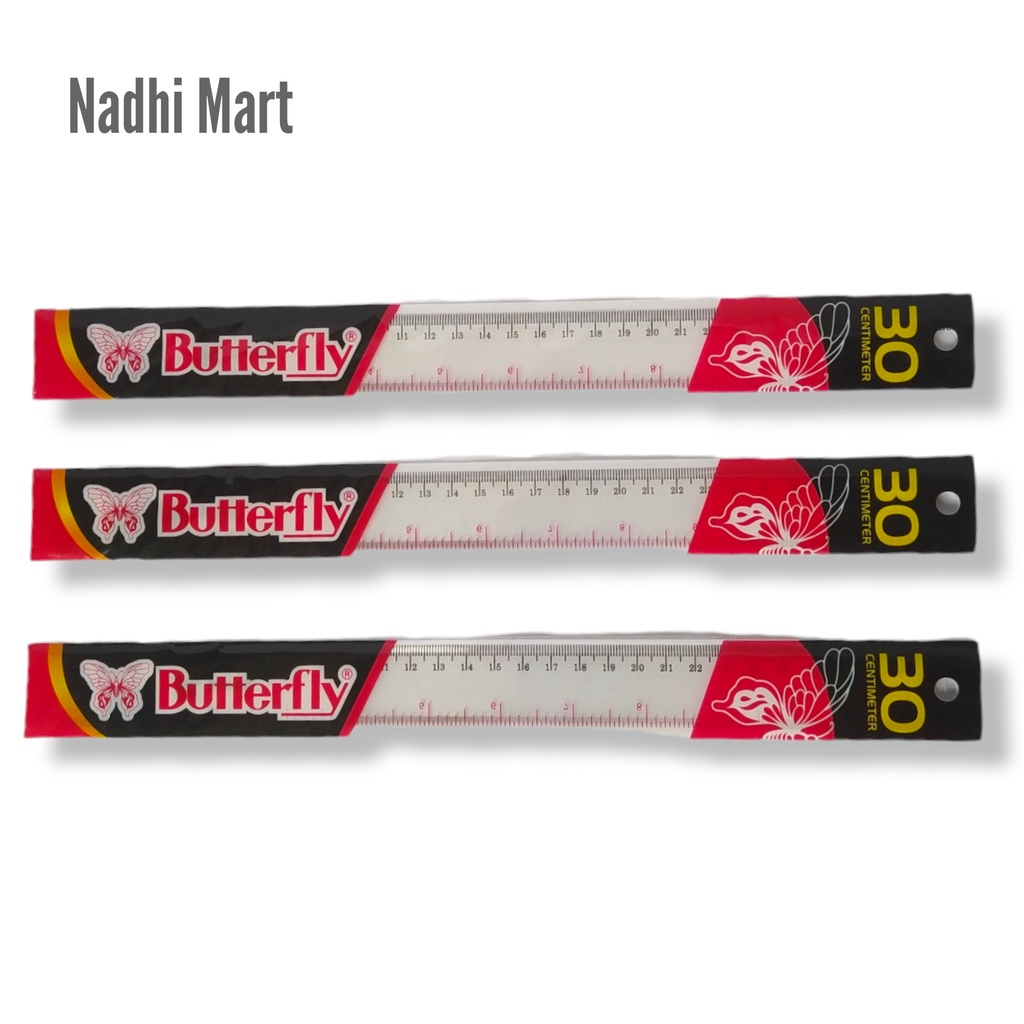 

BUTTERFLY PENGGARIS 30CM RULER