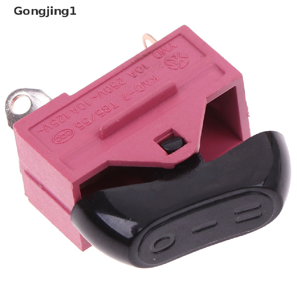 Gongjing1 Saklar Rocker switch OFF-ON 3 Posisi Untuk Hair dryer Perahu