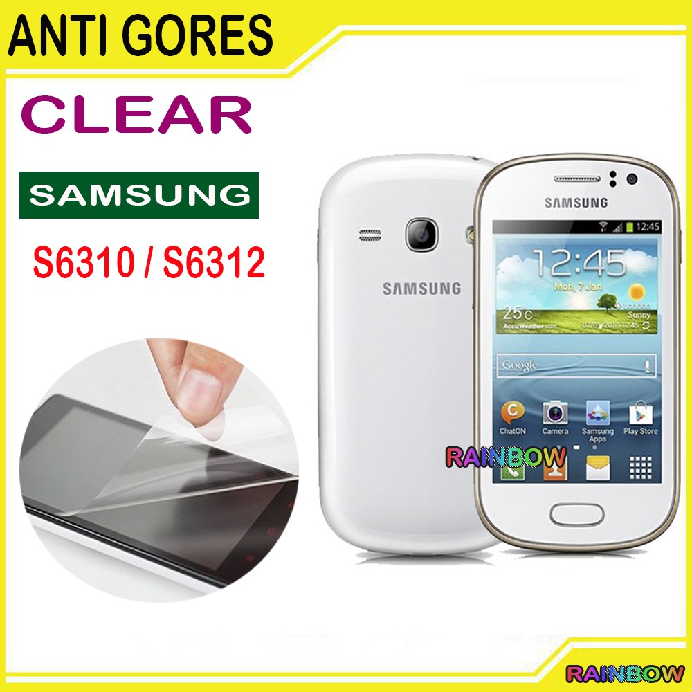 Anti Gores Samsung i9200 i9300 Note 4 S5 S5282 S5830 ACE S6810 7562 6310 Screenguard Pelindung Layar Gadget Antigores Screen Guard HP Screen Protector Clear Bening Handphone