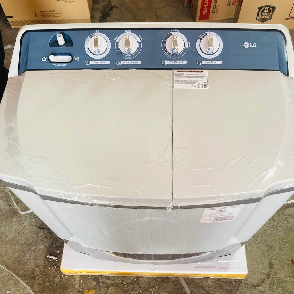 Mesin Cuci LG Mesin Cuci Twin Tub [8 KG] - P8000N