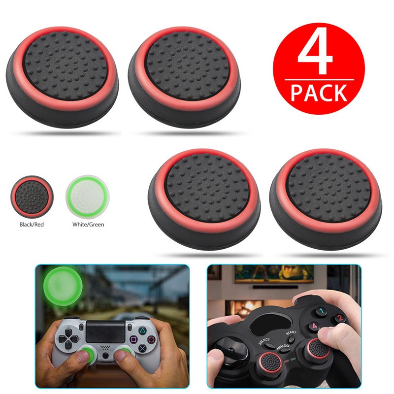 4pcs Cap Thumb Stick Joystick Untuk Ps3 Ps4 Xbox