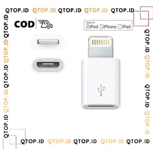 COD Converter Ip 5/6/7/8/X CPV53 CONECTOR SAMBUNGAN IP [Qtop.Id]