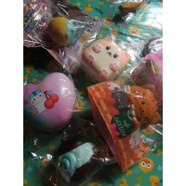 FLASH SALE SQUISHY MURAH OBRAL SQUISHY (ibloom, cafe de n, rare,poli)