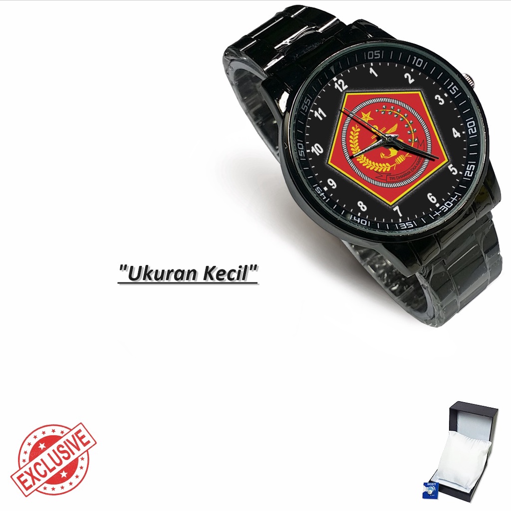 Jam Tangan Rantai Couple MARKAS BESAR TNI (Special)