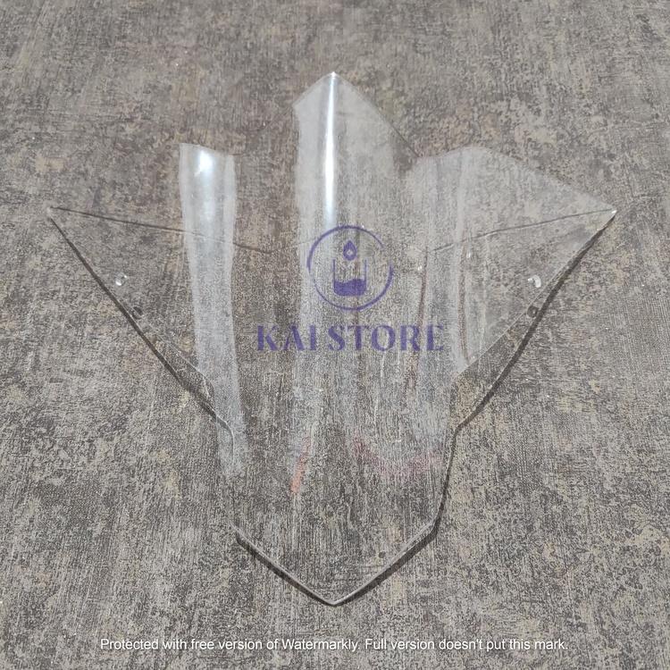 VISOR MOTOR HONDA SONIC 150R BENING / HITAM - HIGH QUALITY