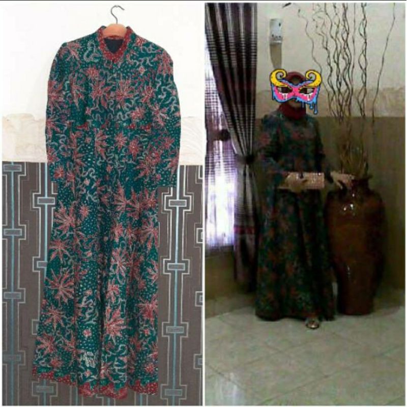 Dress batik tulis