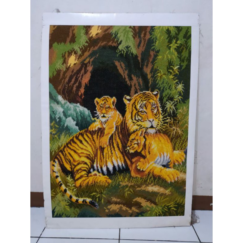 Kristik Gambar Harimau (sudah jadi)