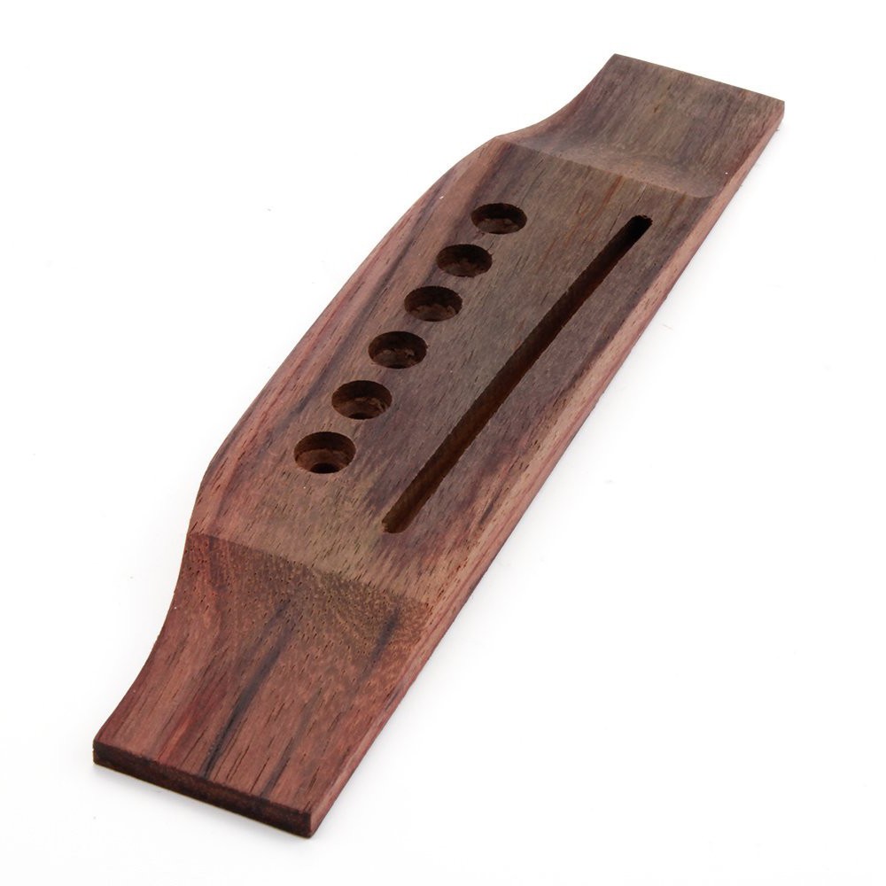 Gitar Bridge Tremolo Saddle Akustik Rosewood