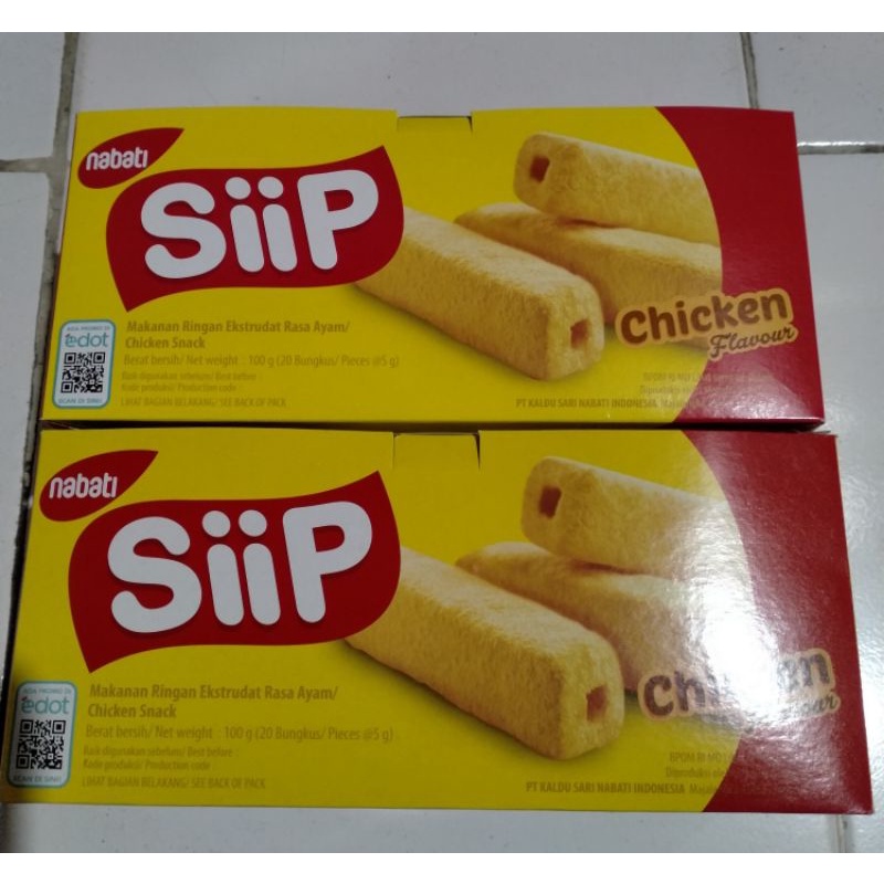 

(KSY) SIIP NABATI RASA AYAM ISI 20PC X 5GRAM