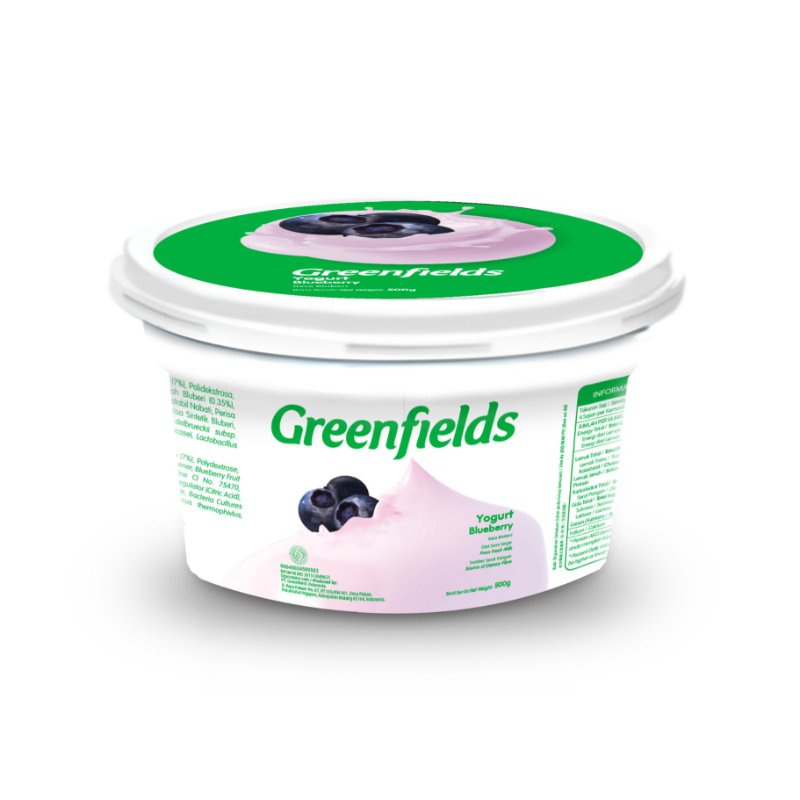 

Greenfields yogurt blueberry 500gr