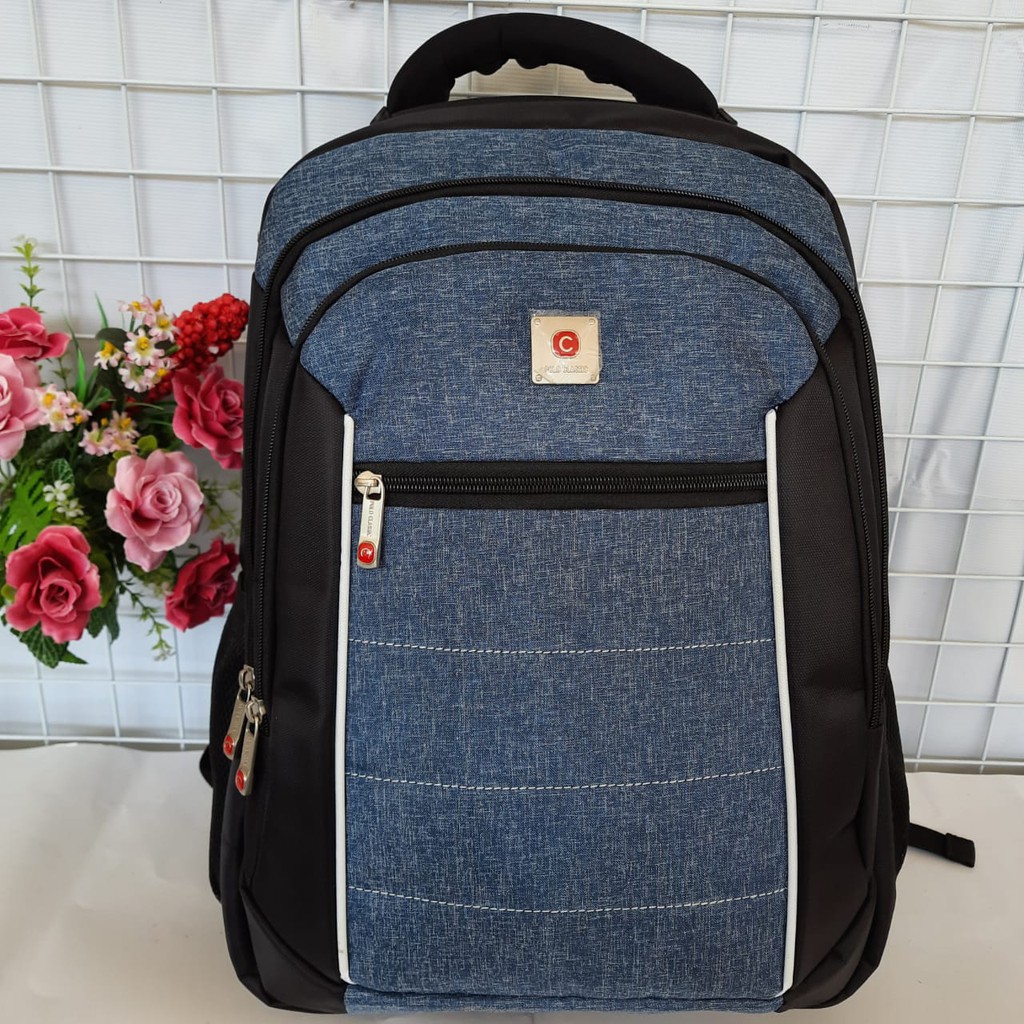 gos TAS RANSEL BESAR POLO CLASSIC 18&quot; BIG BAG Backpack Super Tas Sekolah Tas Kuliah Tas Laptop