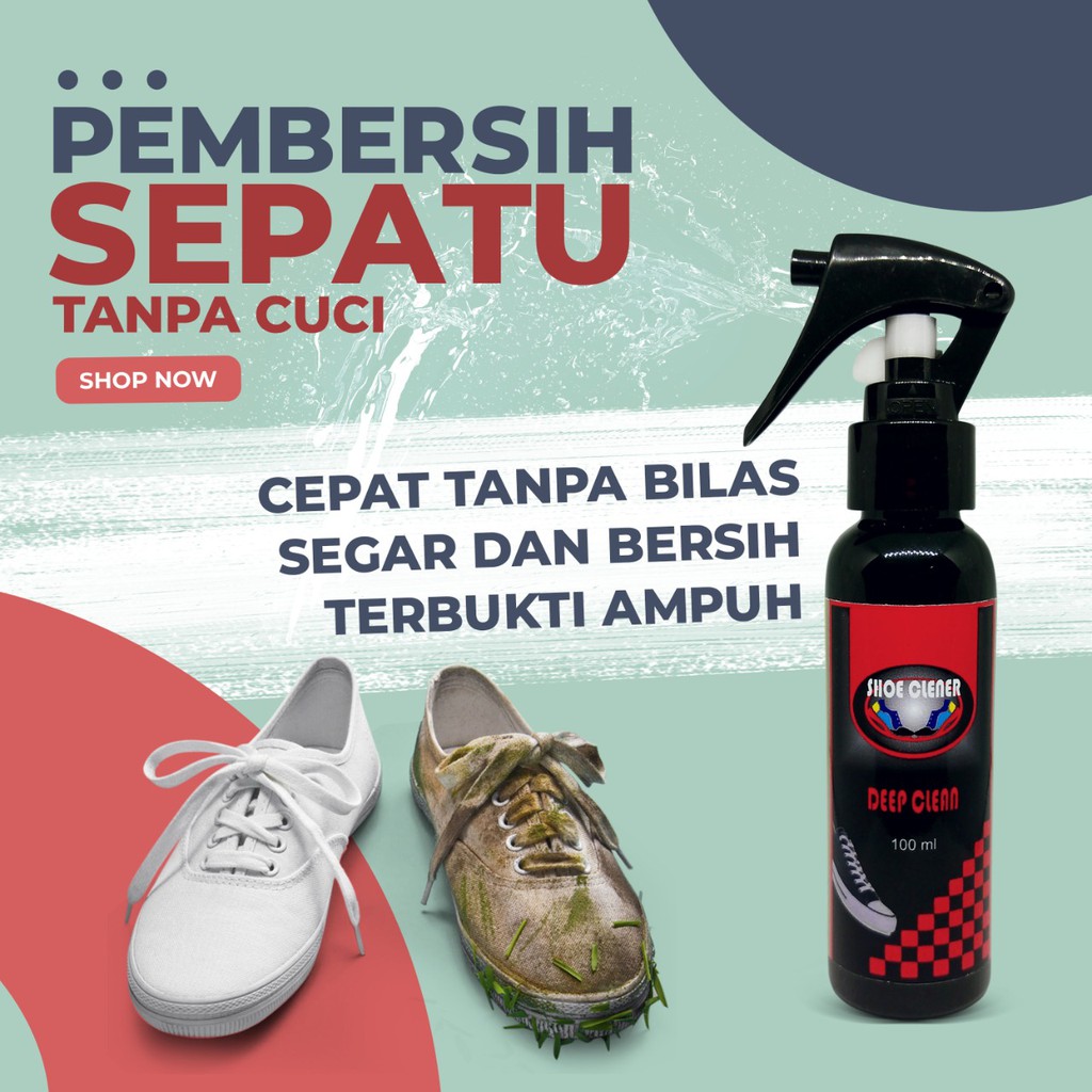 DEEP CLEAN UNYELLOWING PEMUTIH SOL  SEPATU  SNEAKERS 