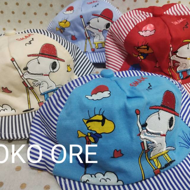 TOPI ANAK SNOOPY