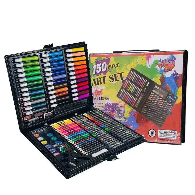 

Crayon Mewarnai Pensil Krayon 150 Warna Alat Menggambar atau Mewarnai - Water color Pen / Pencil / Crayon
