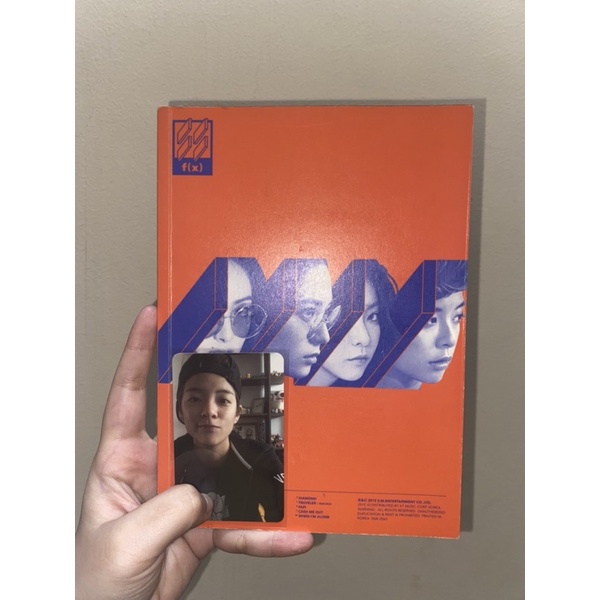 [BOOKED] official album f(x) 4 walls