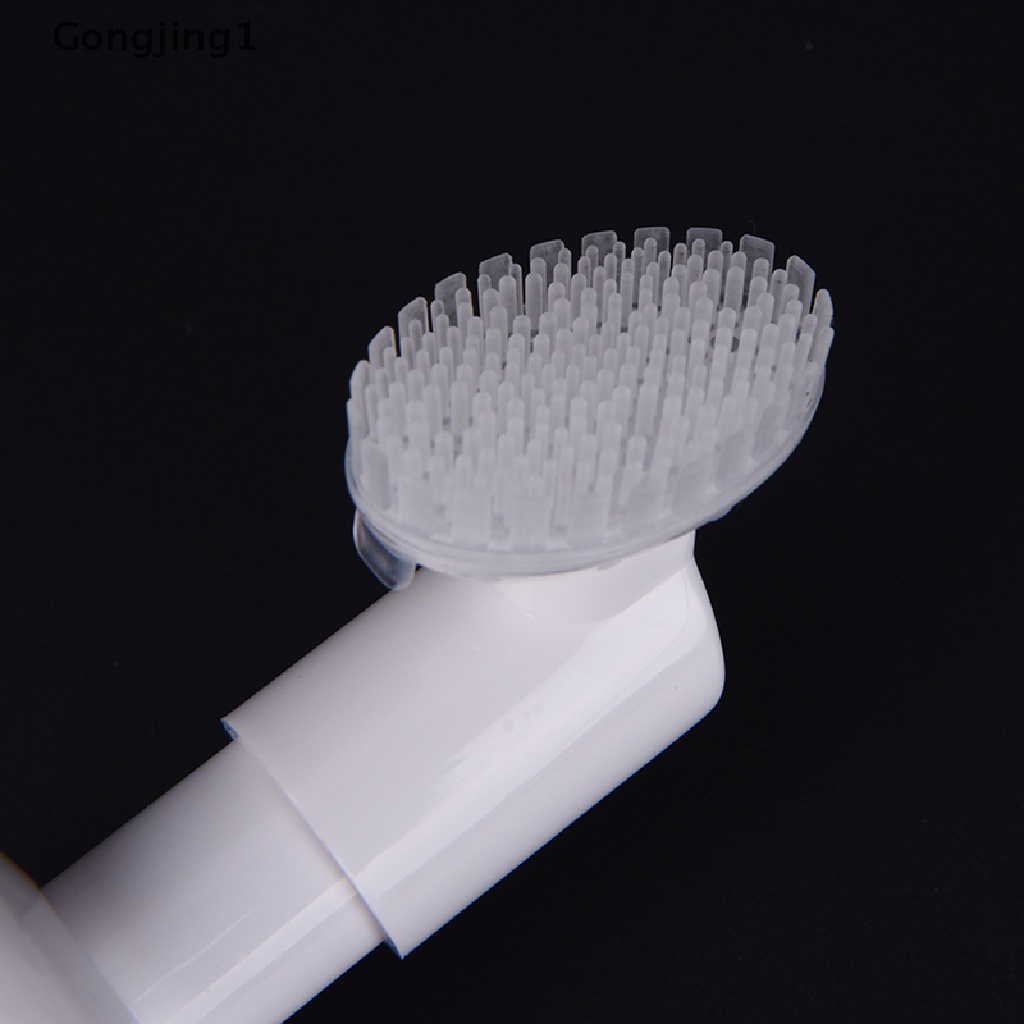 Gongjing1 1pc Botol Pompa Busa Sabun Cair / Mousse Dengan Brush Pembersih