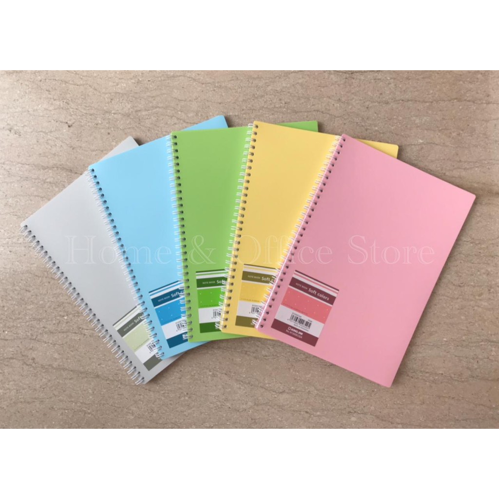 

Note Book King Jim A5 Soft Colors 9132SCGA / Ring Book A5
