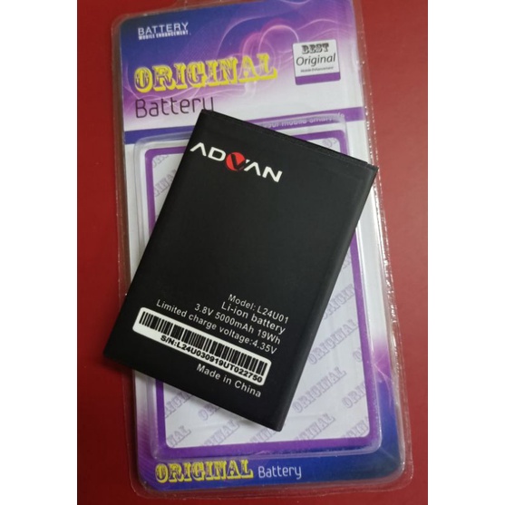 Baterai Advan i6c L24U01 Batre Advan S6 Plus LT24T01 Original Batre Battery Batere