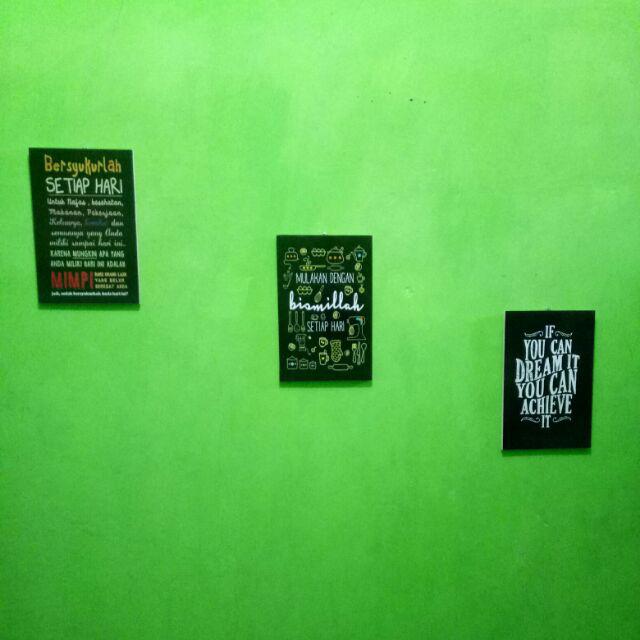 Wall Decor Art/hiasan Dinding/dekorasi Rumah/cafe/office/dapur/ Dan Lain-lain