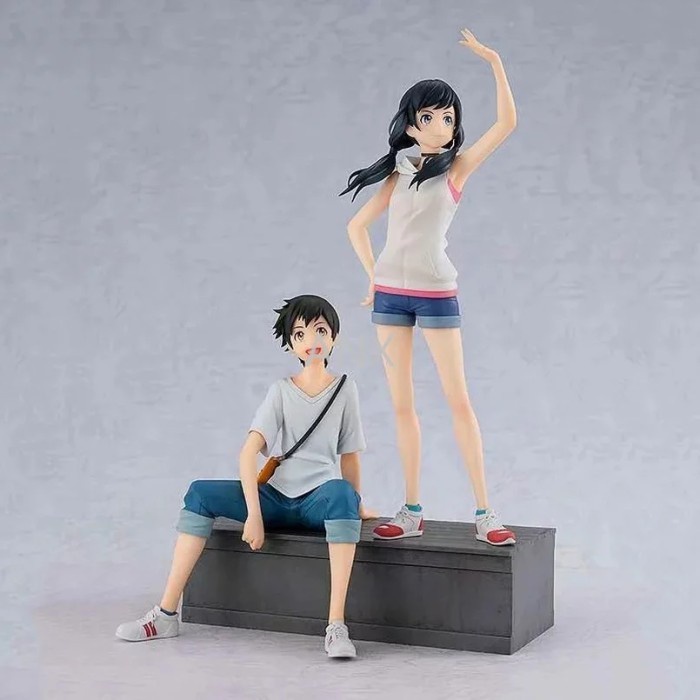 figure Weathering with you Amano Hina Morishima Hodaka KWS Anime