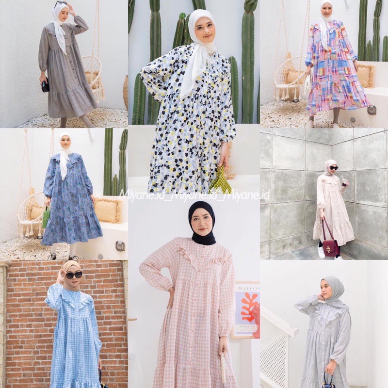 hayya small gingham navy