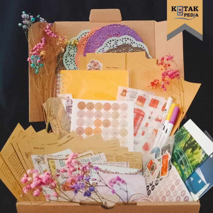 

Jurnal Kit Vintage ( Bujo Kit ) Jurnal Kit Murah