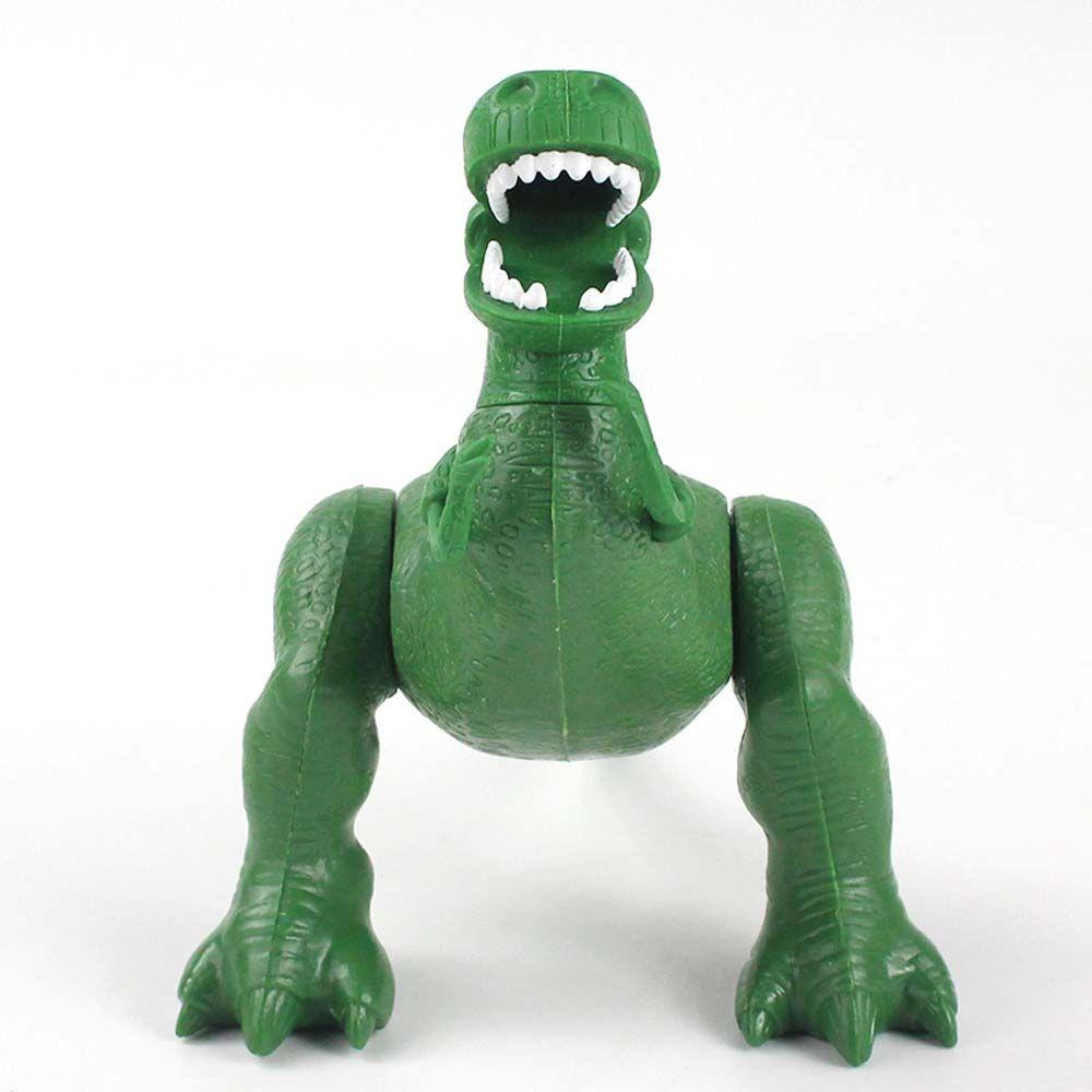 Mxbeauty Action Figure Untuk Anak Dekorasi Ornamen Desktop Rex The Green Mainan Model Dinosaurus Model Bobby