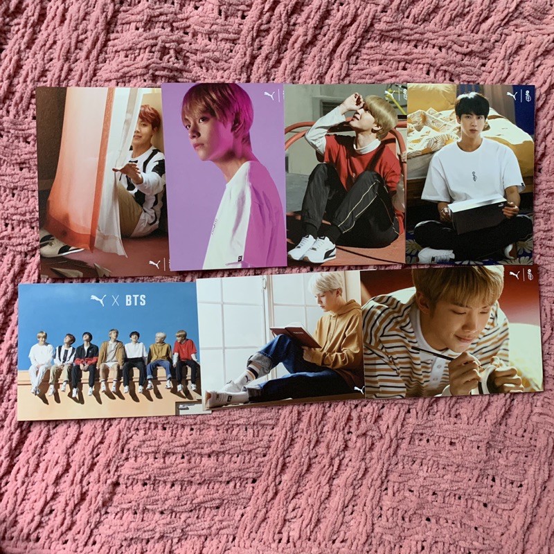 Puma x BTS Postcard