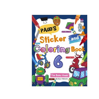 Paud's Sticker And Coloring Book 6      Bip