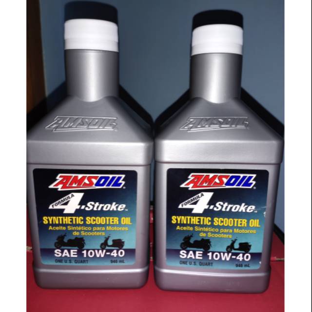Oli AMSOIL SCOOTER 10W-40. Oli motor matic