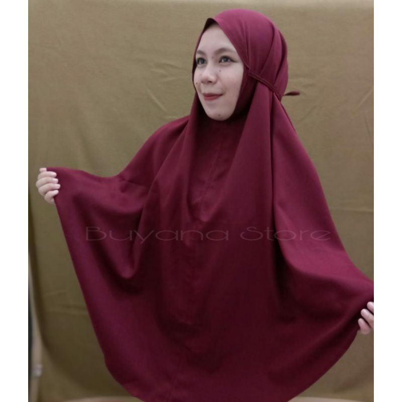 HIJAB BERGO MOSCREEPE JUMBO XL