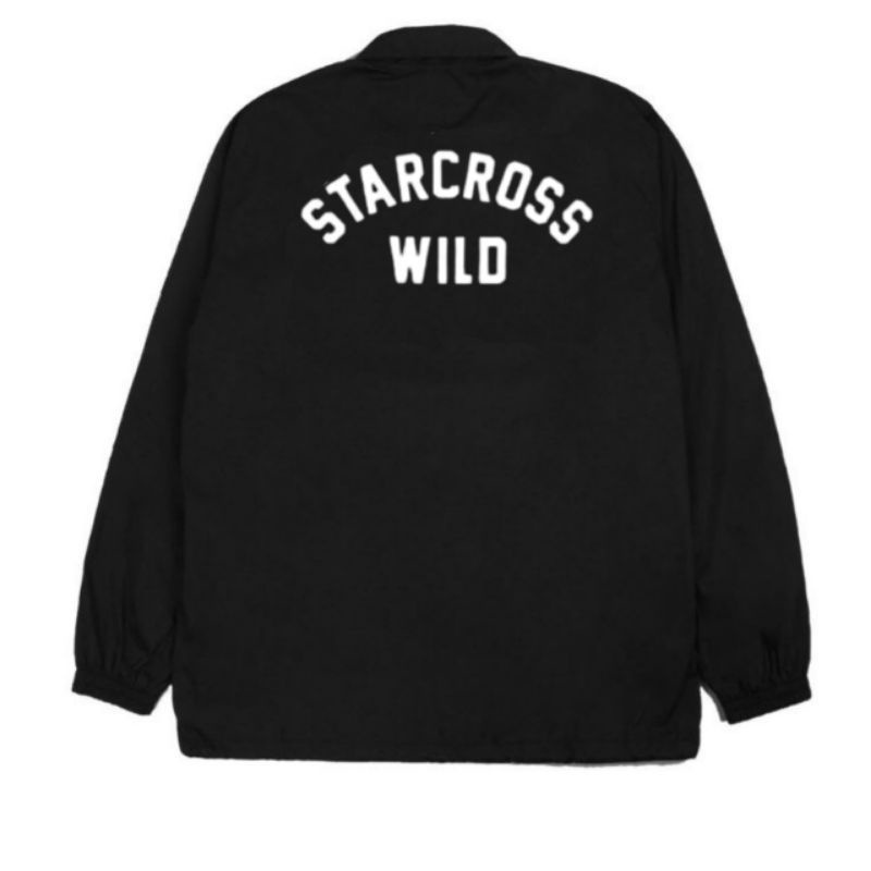 Starcross Wild Windbreakers Jaket Coach Black