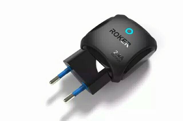 Charger Roker Cyclop 2.4A auto ID 2 USB