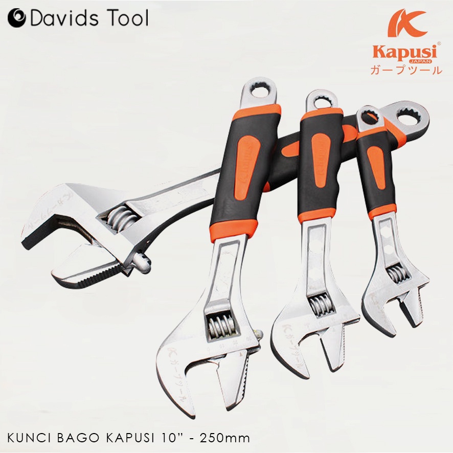 Kunci Inggris Serbaguna Konci Pipa Kran Multi Fungsi Kapusi 10 Inch