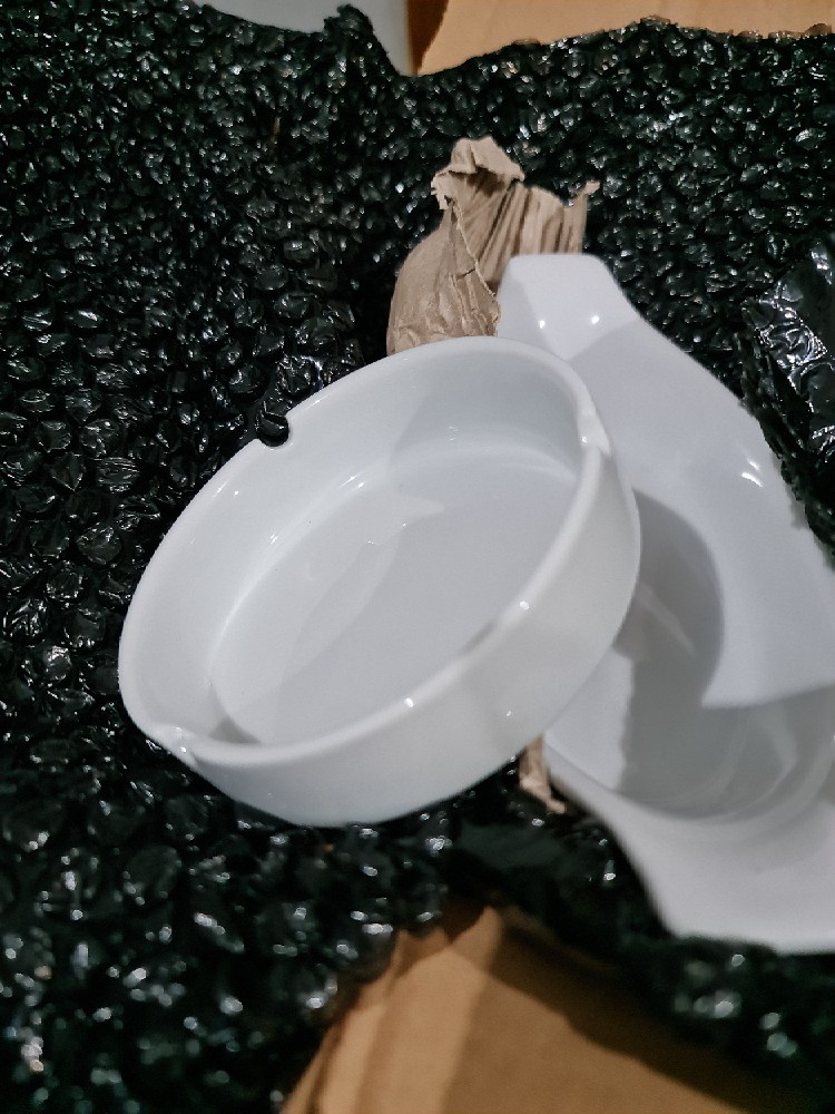 Asbak Rokok Keramik 10cm / Asbak Keramik / Ashtray Keramik