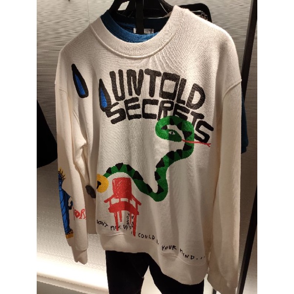 Sweater lengan panjang Pria mewah Zara Limited JTX8990211