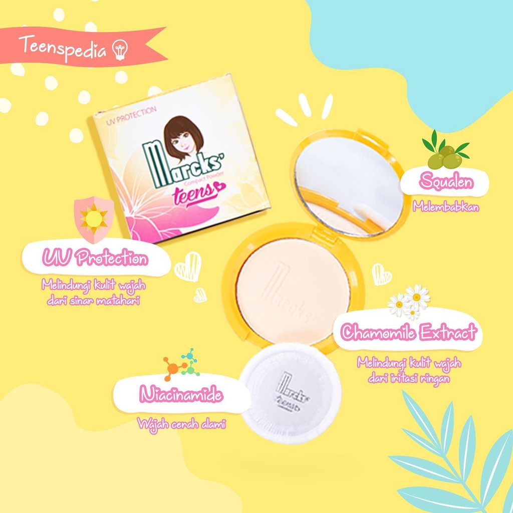 Marcks Teens Compact Powder | Marcks Teens Compact Powder Refill