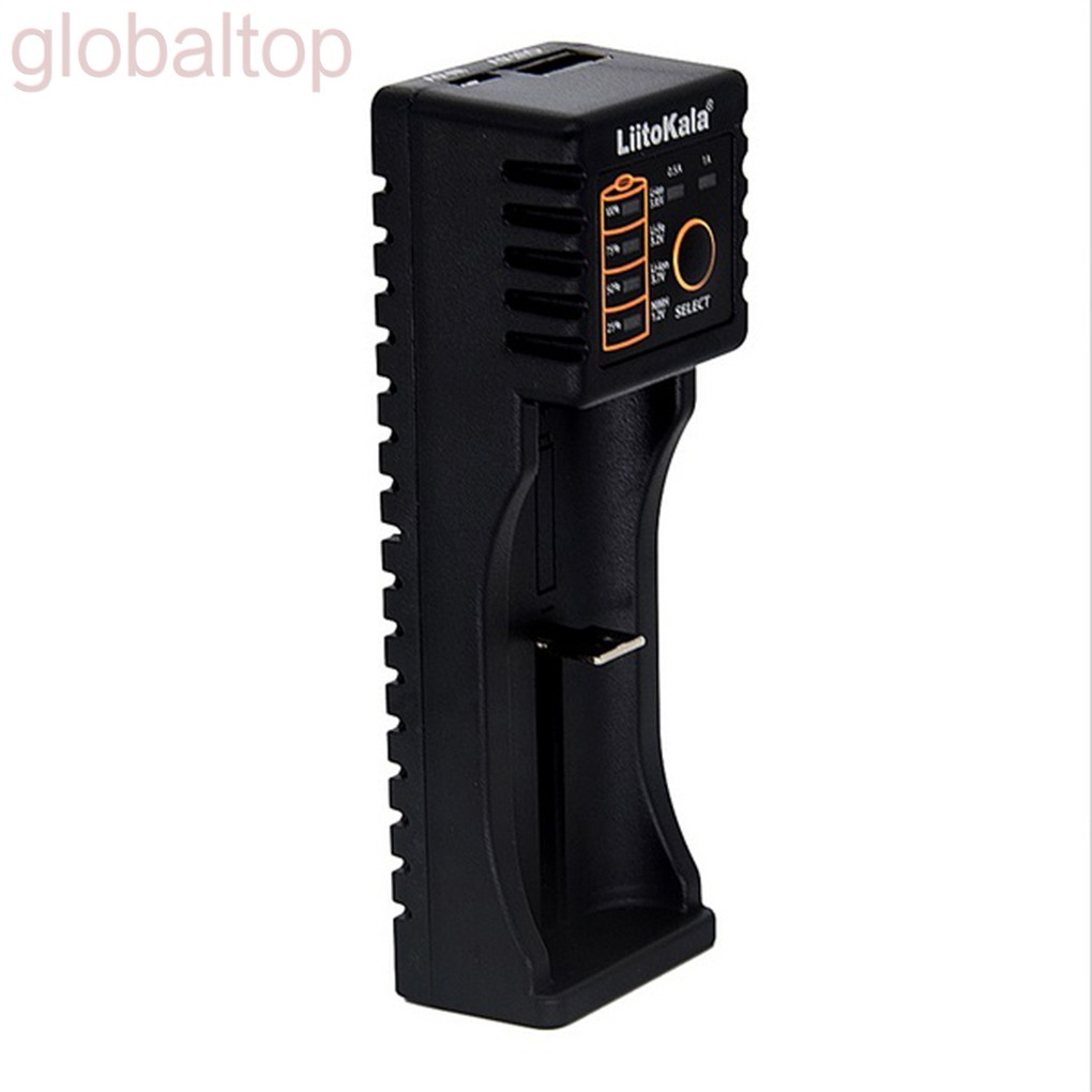 Charger Baterai Liitokala Lii 100 Untuk 4 35v 3 2v 3 7v 1 2v Shopee Indonesia