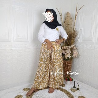 (Bisa COD) KULOT PLISKET MOTIF SULTAN / CELANA PLISKET PANJANG WANITA MOTIF/PLISKET MOTIF