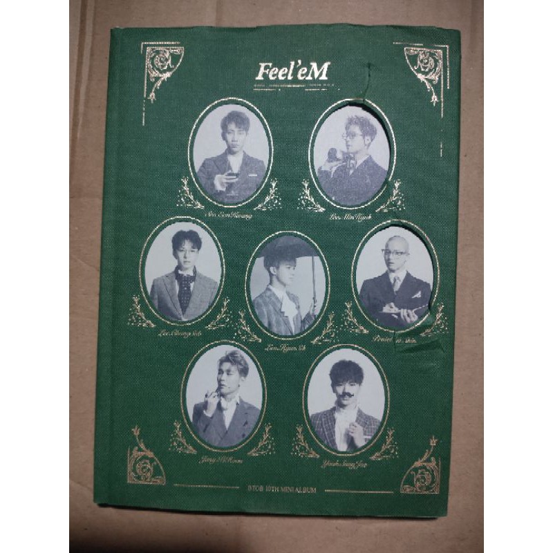 Album Fullset BTOB 10th MINI ALBUM Feel'eM BTOB Damage Cover Photocard Peniel Cd Plate Lim Hyunsik/P