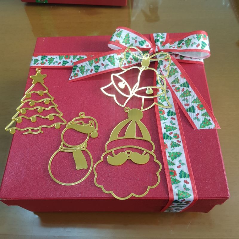 hang tag / hangtag / emblem / hiasan packaging christmas natal akrlik arcylic