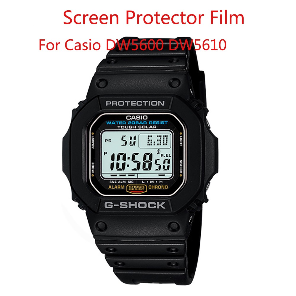 Pelindung Layar Nano Explosion-Proof Untuk Casio Dw5600 Dw5610 Sport Watch Film Guard Casio Dw5600 / 5610