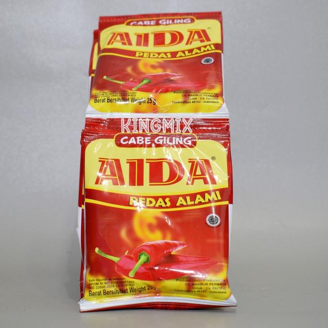 

Cabe bubuk Aida 25 g | Aida Bubuk Cabai Giling 25g