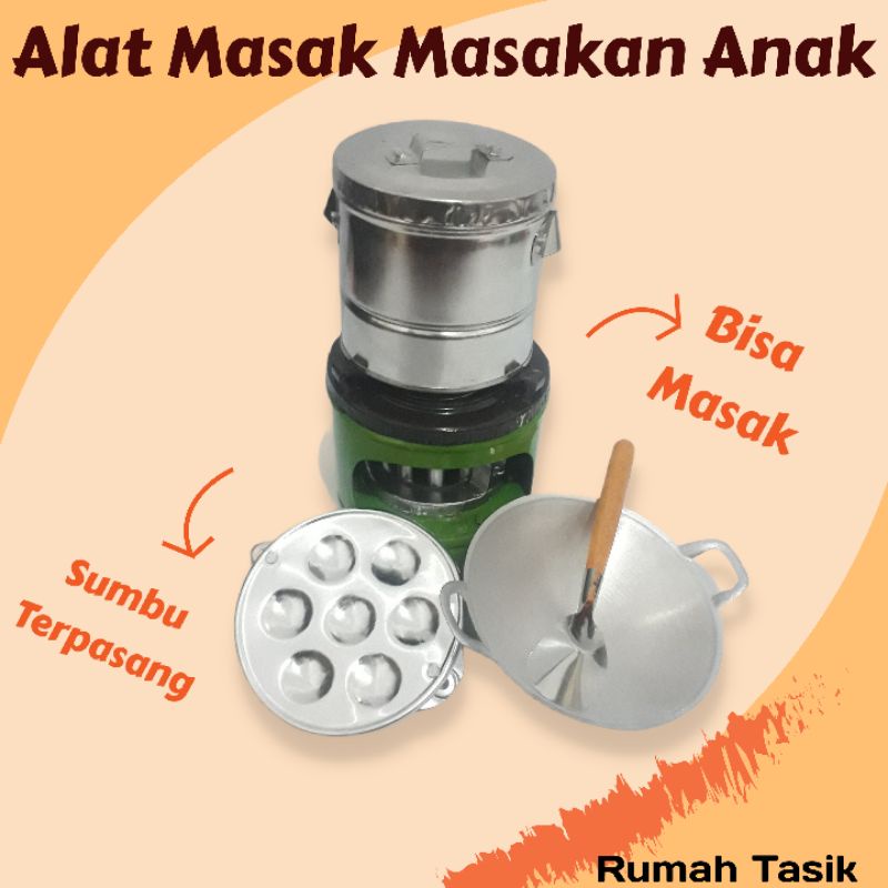 Set Kompor Mini Mainan Kitchen Set Masak Masakan Anak Paket Murah Meriah Promo Rumah Tasik