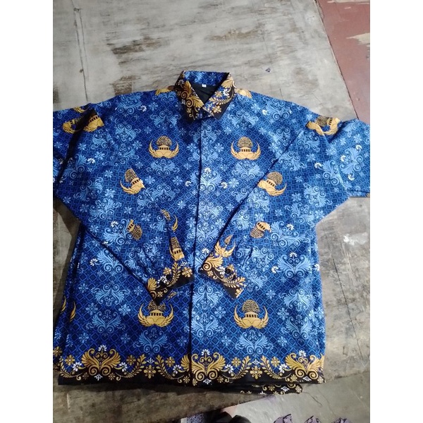 KEMEJA KORPRI MOTIF TERBARU TH 2022 full and no  furing  BAHAN ASLI KATUN PRIA DAN WANITA