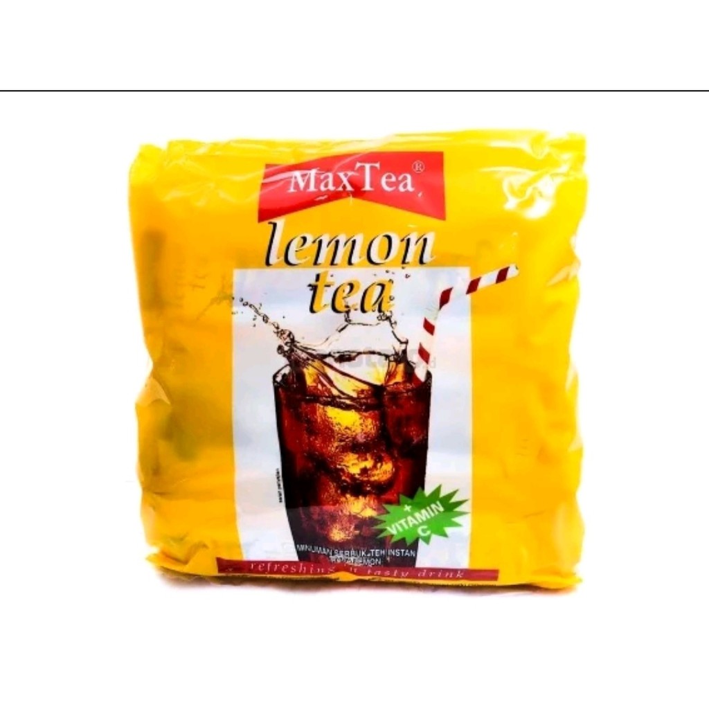 

MaxTea Lemon Tea 25g 1Bag Isi 30 Sachet