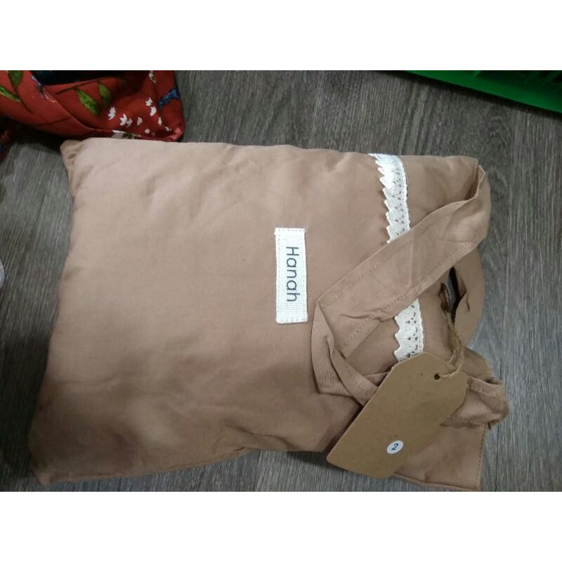 mukena dan dress atelier angelina pesanan teh dini